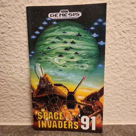 Game - Space Invaders '91 (CIB) - Genesis - Sega - Taito - Picture 4 of 8